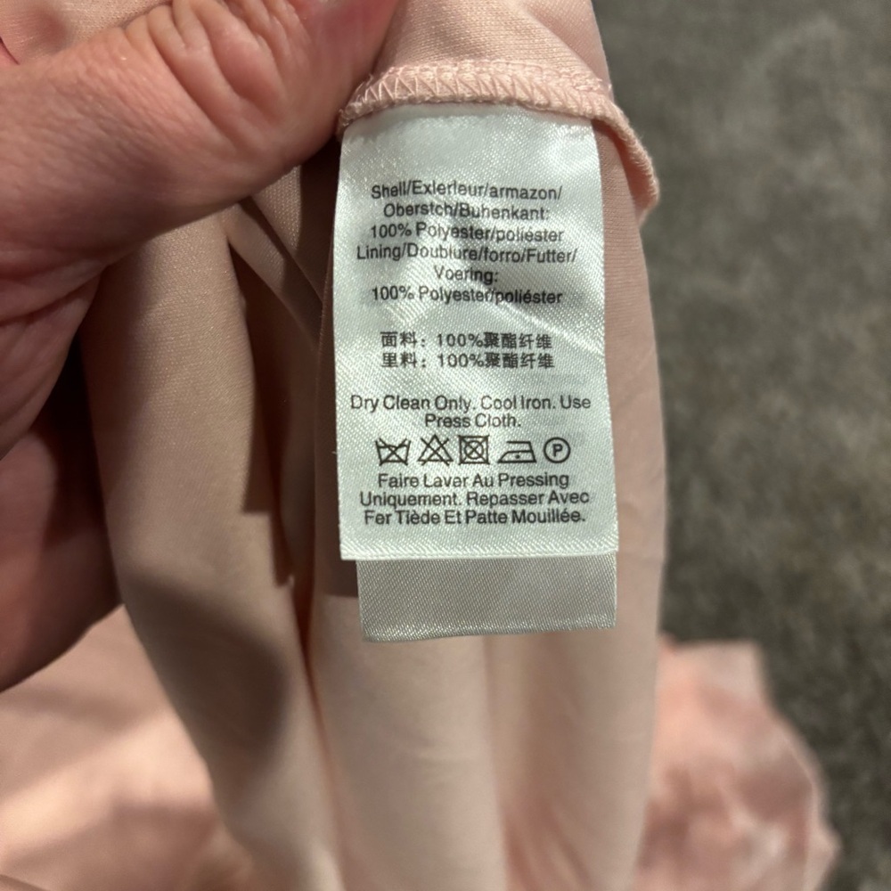 DKNY Blush One-Shoulder Dress - Picture 4 of 5